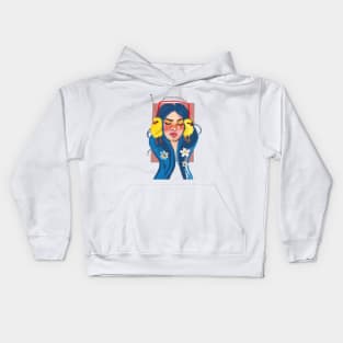 Chicken Radio Vibe Kids Hoodie